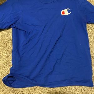 Blue champion shirt